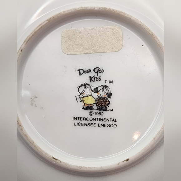 Enesco 1982 Vintage plate - Picture 2 of 4